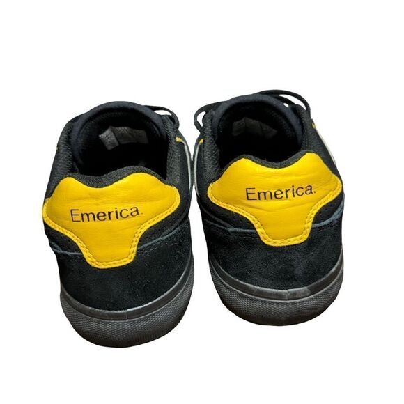 Men’s Emerica skate shoes size 7 black womens 8.5 - Picture 4 of 5